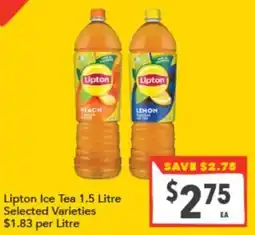 Supa Valu Lipton Ice Tea offer