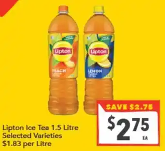 Supa Valu Lipton Ice Tea offer