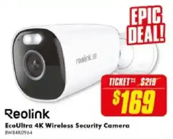 The Good Guys Reolink EcoUltra 4K Wireless Security Camera offer