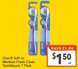 Supa Valu Oral-B Toothbrush offer