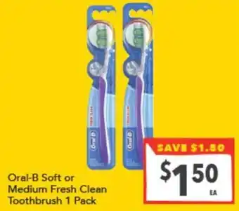 Supa Valu Oral-B Toothbrush offer