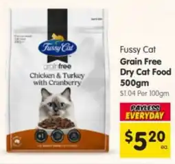 Spar Fussy Cat Grain Free Dry Cat Food offer