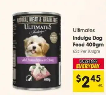 Spar Ultimates Indulge Dog Food offer