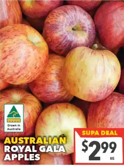 Supa Valu Australian Royal Gala Apples offer