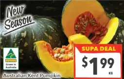 Supa Valu Australian Kent Pumpkin offer