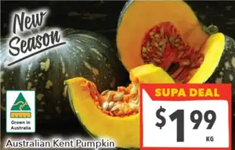 Supa Valu Australian Kent Pumpkin offer
