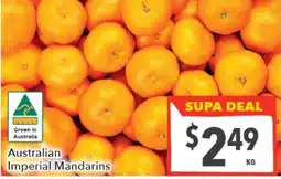 Supa Valu Australian Imperial Mandarins offer