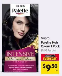 Spar Napro Palette Hair Colour 1 Pack offer