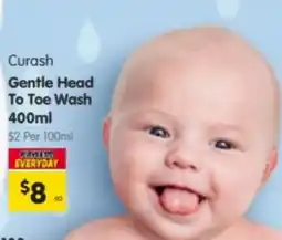 Spar Curash Gentle Head To Toe Wash offer