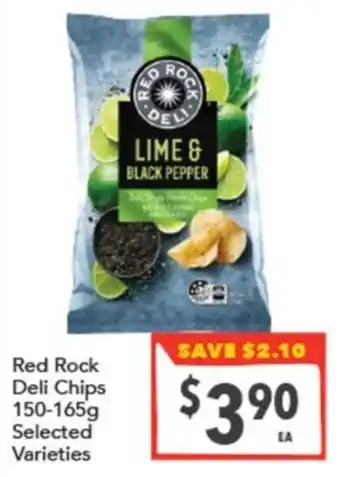 Supa Valu Red Rock Deli Chips offer