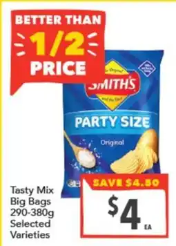 Supa Valu Smith's Tasty Mix Big Bags offer