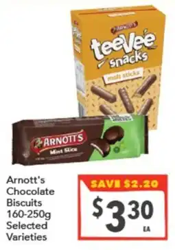Supa Valu Arnott's Chocolate Biscuits offer