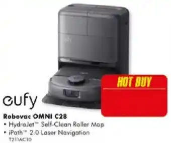The Good Guys eufy Robovac OMNI C28 offer