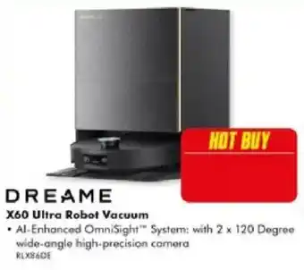 The Good Guys Dreame X60 Ultra Robot Vacuum offer