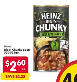 Spar Heinz Big'N Chunky Soup offer