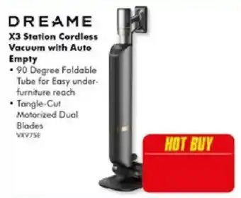 The Good Guys Dreame X3 Station Cordless Vacuum with Auto Empty offer