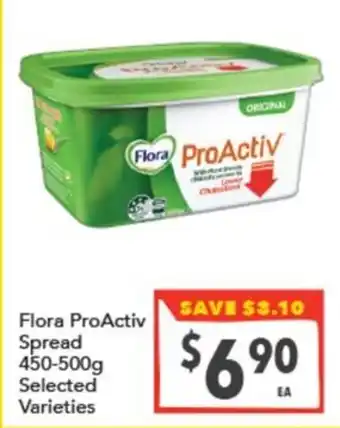 Supa Valu Flora ProActiv Spread offer