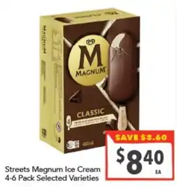 Supa Valu Streets Magnum Ice Cream offer