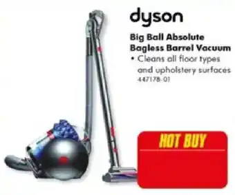 The Good Guys Dyson Big Ball Absolute Bagless Barrel Vacuum offer