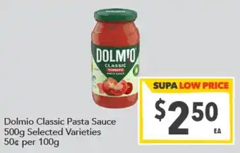 Supa Valu Dolmio Classic Pasta Sauce offer
