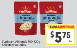 Supa Valu Sunbeam Almonds offer