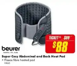 The Good Guys beurer Super Cosy Abdominal and Back Heat Pad offer