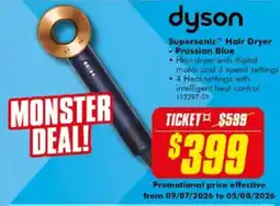 The Good Guys dyson Supersonic Hair Dryer - Prussian Blue offer