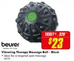 The Good Guys beurer Vibrating Therapy Massage Ball - Black offer
