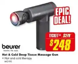 The Good Guys beurer Hot & Cold Deep Tissue Massage Gun offer
