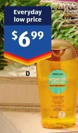 ALDI Protane Argan Oil offer