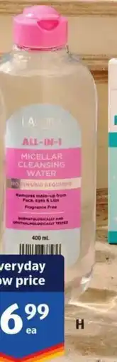 ALDI Lacura Micellar Water offer