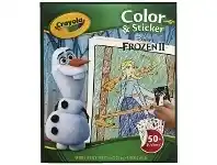 Officeworks Crayola Color N Sticker Book Frozen Theme offer