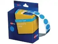 Officeworks Avery Light Circle Labels Light Blue 14mm 1050 Pack offer