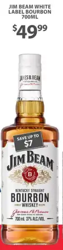 Star Liquor Jim Beam White Label Bourbon offer