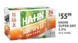 Star Liquor Hahn Super Dry 3.5 Low Carb offer