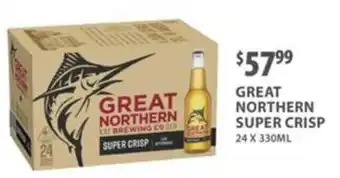 Star Liquor Great Northern Super Crisp offer