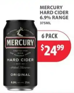 Star Liquor Mercury Hard Cider Original offer