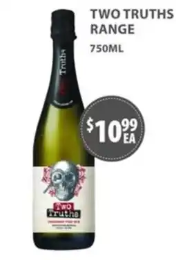 Star Liquor Two Truths Chardonnay Rosé offer