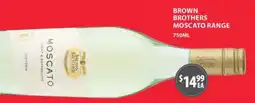 Star Liquor Brown Brothers Moscato offer