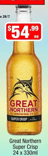 Liquor Stax Great Northern Super Crisp offer