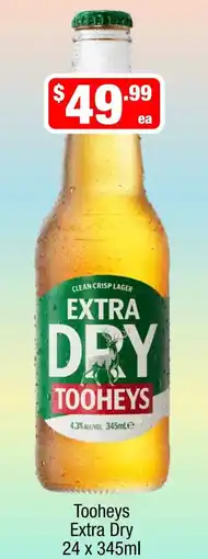 Liquor Stax Tooheys Extra Dry offer