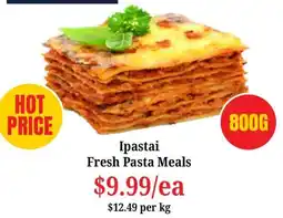 Farmer Jack's Ipastai Fresh Pasta Meals offer
