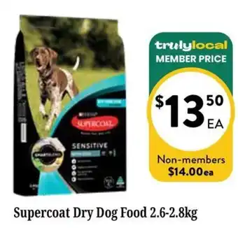 Farmer Jack's Supercoat Dry Dog Food offer