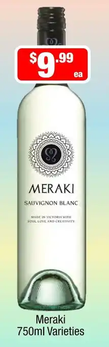 Liquor Stax Meraki Sauvignon Blanc Varieties offer