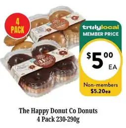 Farmer Jack's The Happy Donut Co Donuts offer