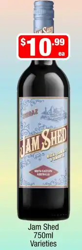 Liquor Stax Jam Shed Varieties offer