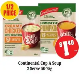 Farmer Jack's Continental Cup A Soup offer