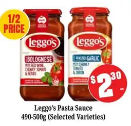 Farmer Jack's Leggo's Pasta Sauce offer