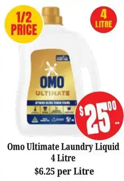 Farmer Jack's Omo Ultimate Laundry Liquid offer