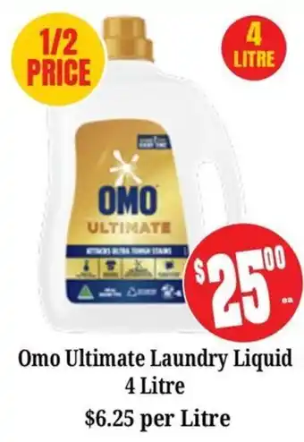 Farmer Jack's Omo Ultimate Laundry Liquid offer